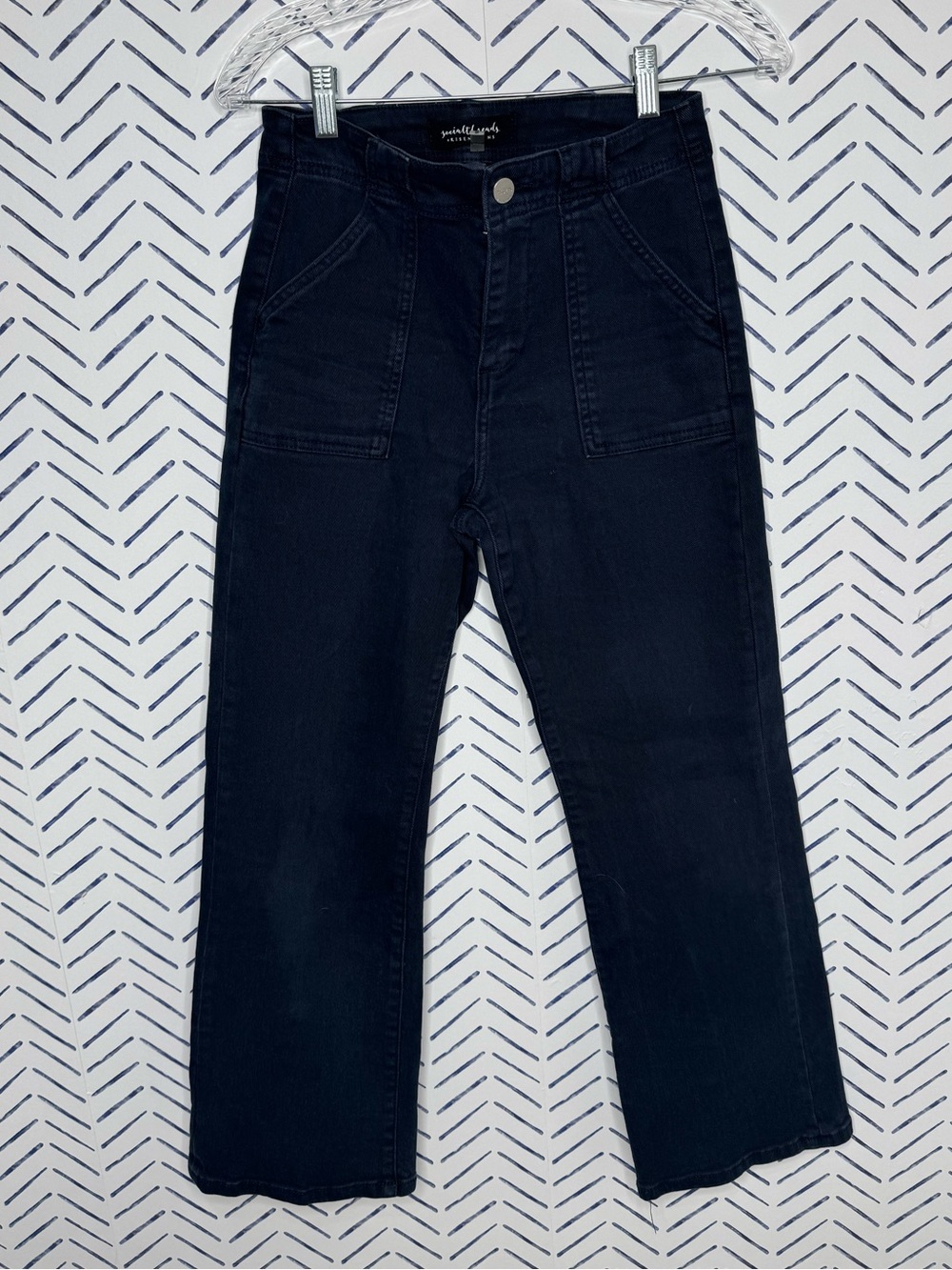 Risen Navy colored Jeans Straight leg size 25